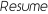 Resume